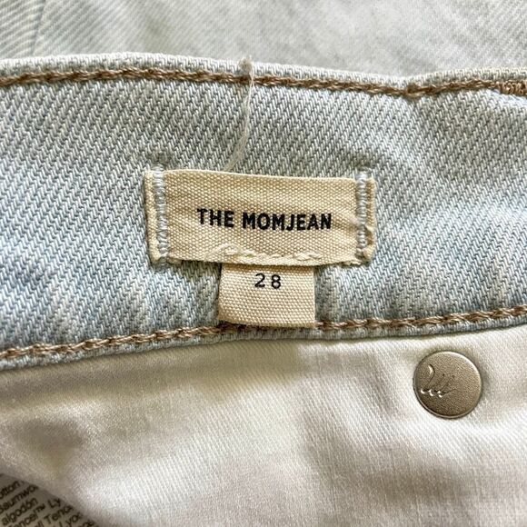 Madewell The Mom Jean in Bloomfield Wash Blue - Size: 28 - Picture 7 of 10